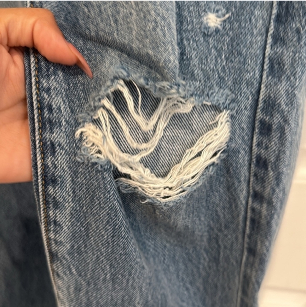 Pacsun 90s Mid Rise Straight Leg Jeans Sz 22 NWT MSRP $60 - Picture 8 of 8